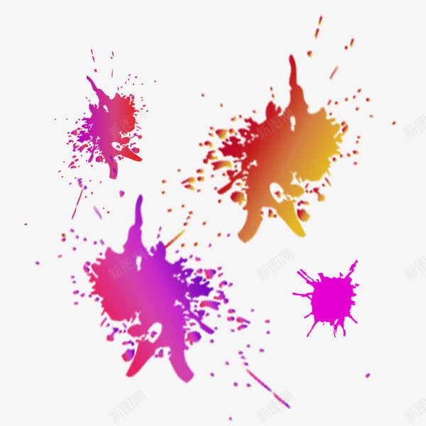 手绘烟火墨迹节庆装饰png免抠素材_88icon https://88icon.com 彩色墨迹 手绘 手绘烟火 红色 节庆装饰