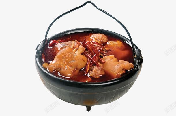吊锅猪蹄png免抠素材_88icon https://88icon.com 产品实物 佳肴 吊锅 猪腿 猪蹄 美味佳肴 美食 菜肴 食物 餐饮