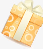 手绘礼物盒png免抠素材_88icon https://88icon.com 卡通礼物盒 生日礼物 礼物 蝴蝶结 黄色礼物盒