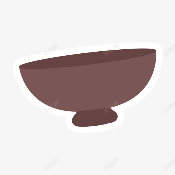 碗形psd免抠素材_88icon https://88icon.com 灰色 碗 素材 陶瓷