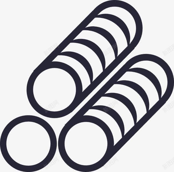 螺纹钢5png免抠素材_88icon https://88icon.com 螺纹钢5