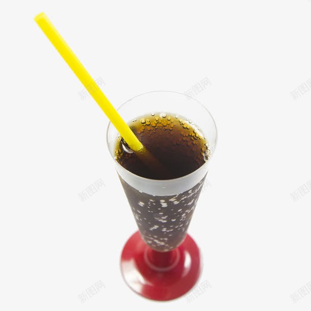 玻璃杯可乐汽水俯拍png免抠素材_88icon https://88icon.com 俯拍 可乐汽水 吸管 汽水 爽口 玻璃杯 饮料