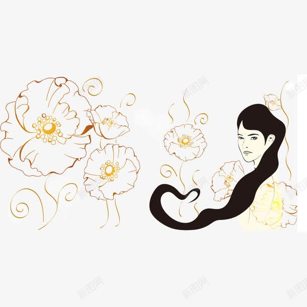 人物抽象手绘png免抠素材_88icon https://88icon.com 人物 头像 抽象 抽象人物