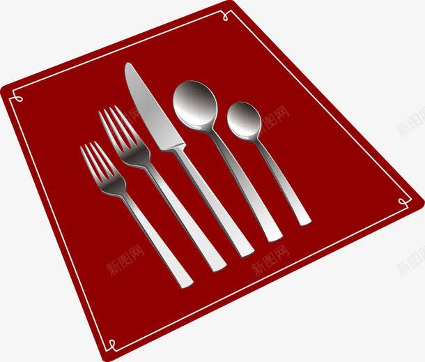 卡通精美盘子刀叉png免抠素材_88icon https://88icon.com 刀叉 卡通 盘子 精美