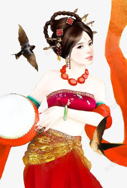 中国风的漂亮古代美女png免抠素材_88icon https://88icon.com 古代 国风 漂亮 美女
