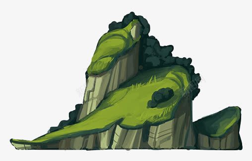 青山绿草png免抠素材_88icon https://88icon.com 绿草 青山 高山