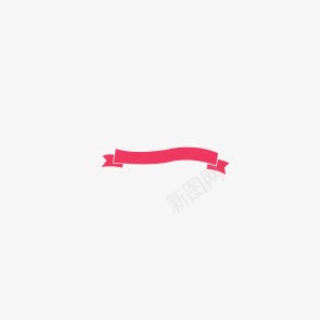 枚红色飘带png免抠素材_88icon https://88icon.com 枚红色 飘带