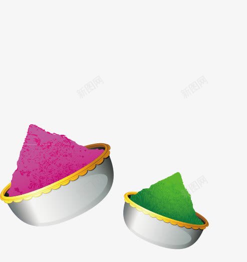 彩粉png免抠素材_88icon https://88icon.com 卡通 彩粉 手绘