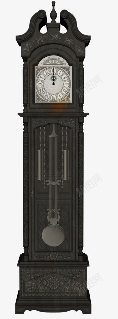 一个大钟png免抠素材_88icon https://88icon.com 大钟 实用 手绘 灰色