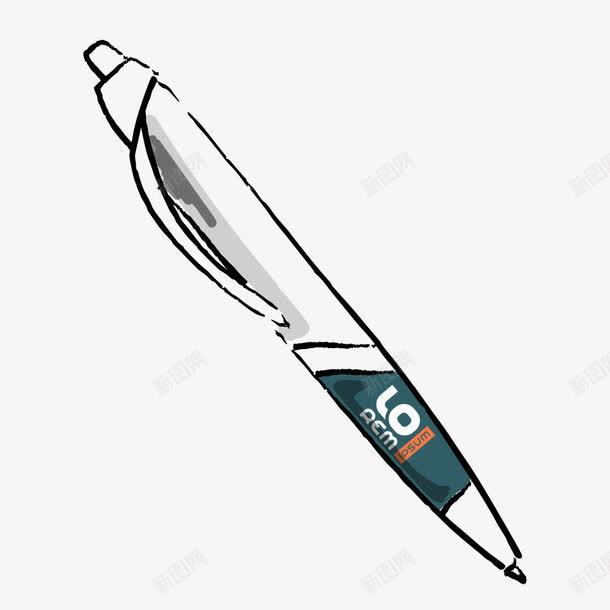 手绘线条卡通圆珠笔png免抠素材_88icon https://88icon.com 卡通 卡通线条 圆珠笔 手绘 线条