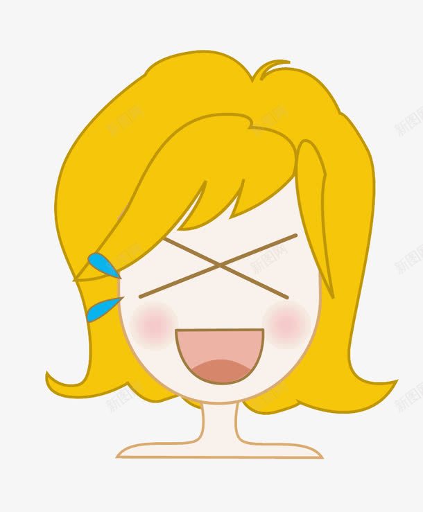 卡通女孩头像png免抠素材_88icon https://88icon.com 卡通头像 卡通女孩 卡通搞笑表情