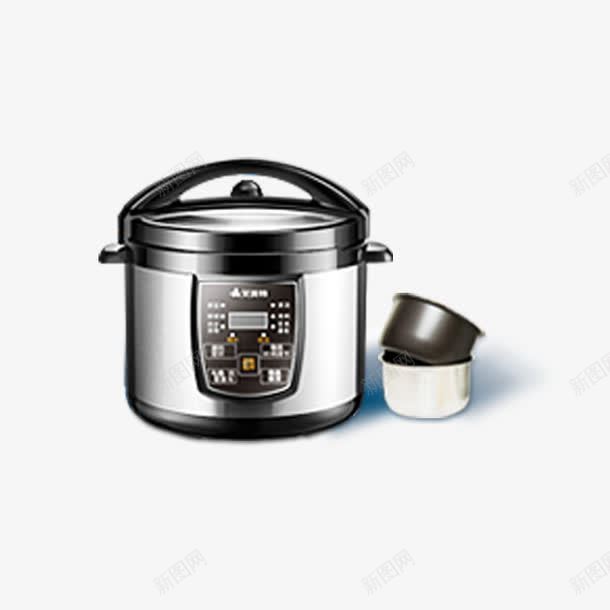 电饭锅png免抠素材_88icon https://88icon.com 内档 电压力锅 电饭锅