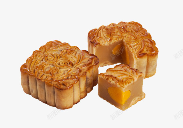 切块的月饼png免抠素材_88icon https://88icon.com 中秋好礼 产品实物 切块 月饼 美食