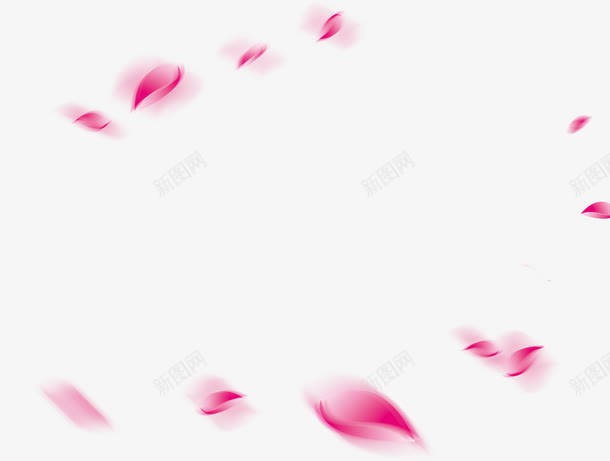唯美眩晕花瓣png免抠素材_88icon https://88icon.com 唯美 眩晕 花瓣