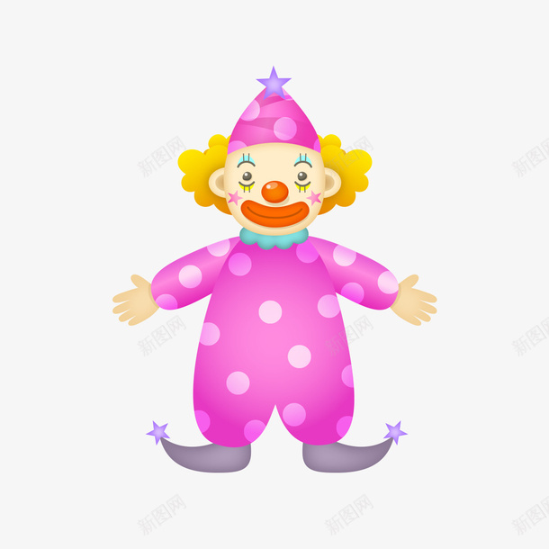 小丑卡通图案png免抠素材_88icon https://88icon.com 卡通 卡通图案 图案 小丑 小丑卡通图案