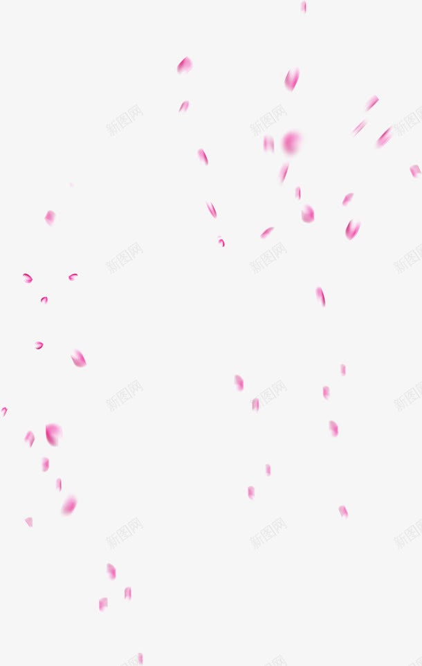 眩晕飘落紫粉花瓣png免抠素材_88icon https://88icon.com 眩晕 花瓣 飘落