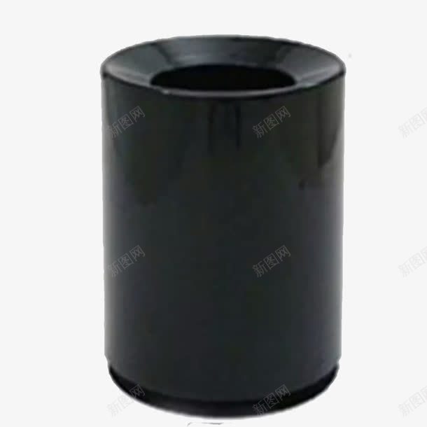 黑色垃圾桶png免抠素材_88icon https://88icon.com 产品实物 垃圾桶 黑色