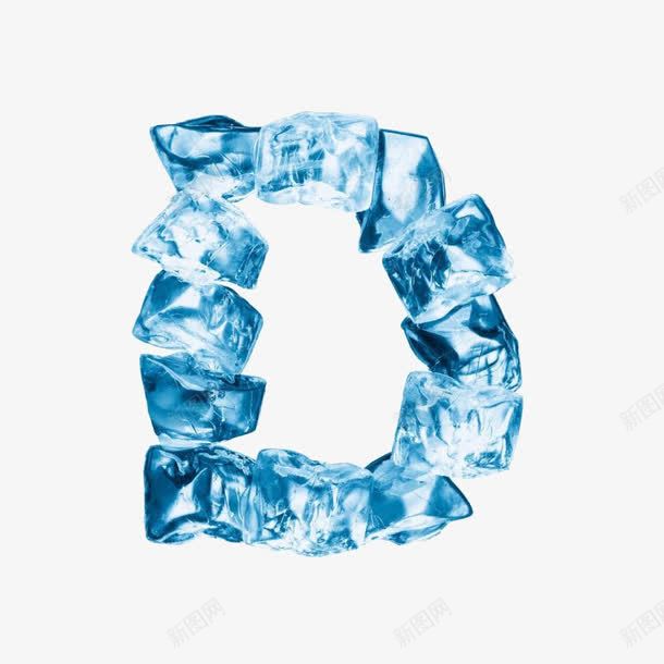 冰晶字母png免抠素材_88icon https://88icon.com 冰晶字母 艺术字 英文