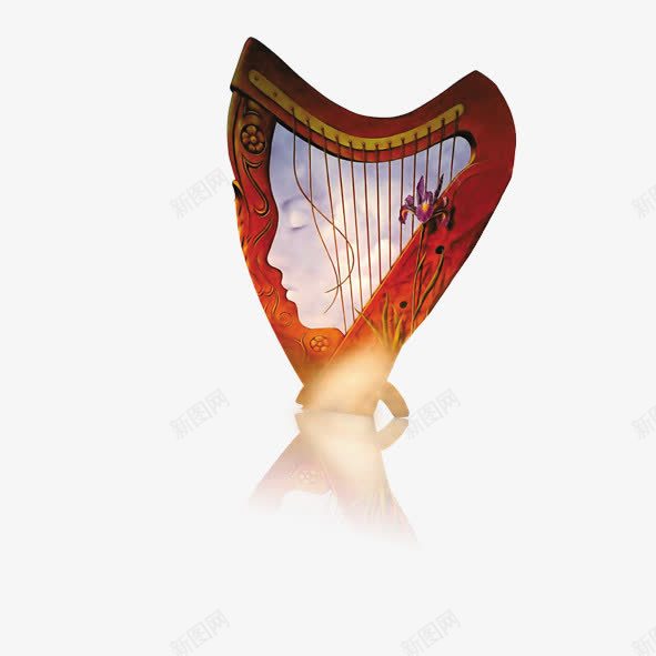 人琴不了情抽象png免抠素材_88icon https://88icon.com 乐器 人琴不了情抽象设计 人脸图片