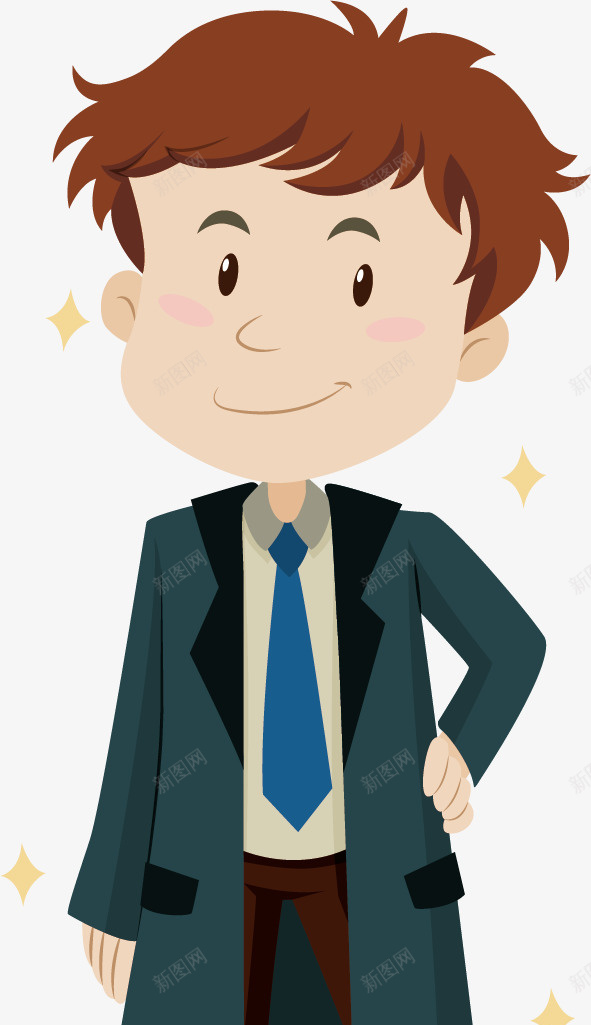 手绘可爱卷发男孩png免抠素材_88icon https://88icon.com 创意 卡通 卷发 彩色图 手绘图 漫画 男孩 简单