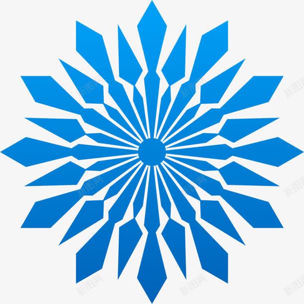 冬日蓝色飞扬雪花片png免抠素材_88icon https://88icon.com 冬季 冬日雪花 落雪 装饰图案 雪花片 飞雪