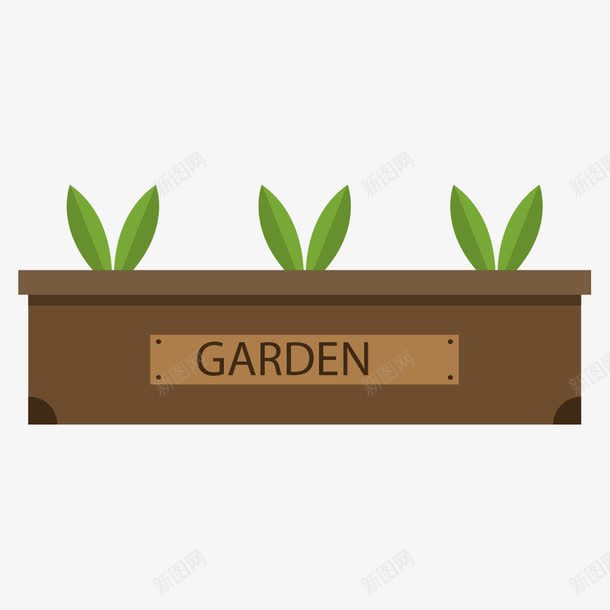 木盆png免抠素材_88icon https://88icon.com 小草 木盆 青草