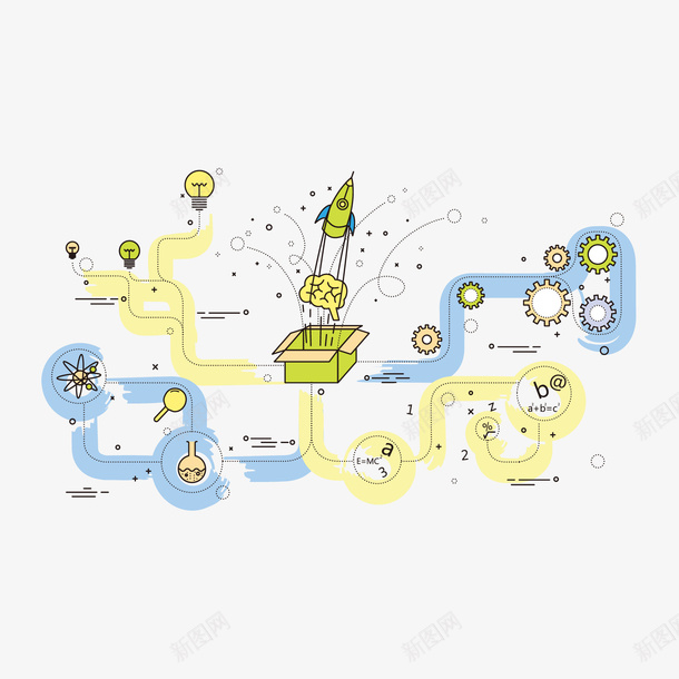 PPT信息表矢量图ai免抠素材_88icon https://88icon.com 创意 卡通 手绘 涂鸦 矢量图