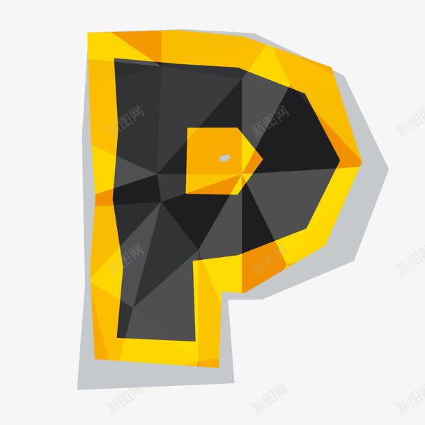 褶皱晶格立体英文字母Ppng免抠素材_88icon https://88icon.com 字母P 字母创意P 彩色字母P 晶格立体字母P 矢量字母 立体字母P 褶皱效果