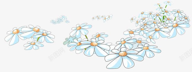 白色小花png免抠素材_88icon https://88icon.com 小花 漂亮 白色 美丽