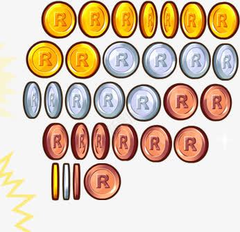 金色金钱金币财富png免抠素材_88icon https://88icon.com 商务 大气 财宝 财富 金币 金币图案