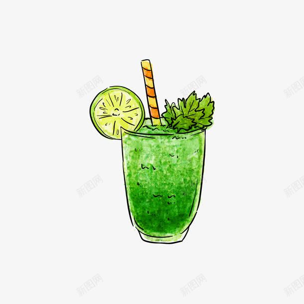 绿色杯装沙冰png免抠素材_88icon https://88icon.com 夏季 杯子 沙冰 矢量杯子 矢量沙冰 绿色 美味沙冰