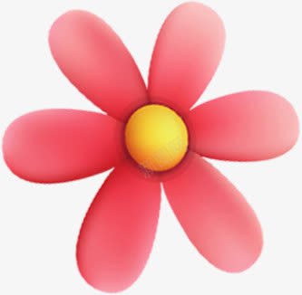 粉色卡通花瓣花朵png免抠素材_88icon https://88icon.com 卡通 粉色 花朵 花瓣