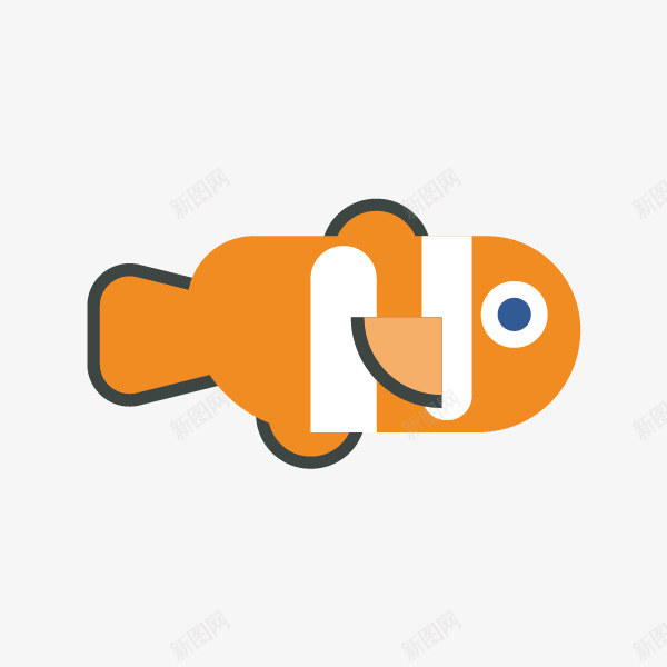 手绘黄色小鱼矢量图ai免抠素材_88icon https://88icon.com 小鱼 海洋 矢量鱼 鱼 矢量图