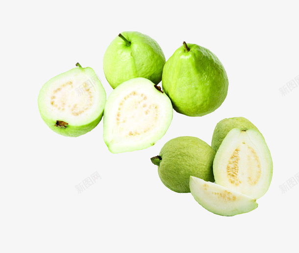 芭乐水果psd免抠素材_88icon https://88icon.com PNG素材 水果 芭乐 食物