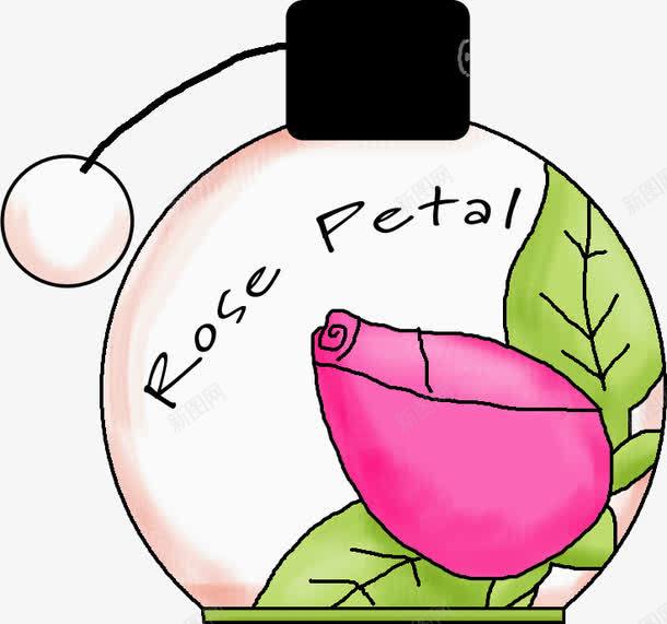 可爱卡通漫画玫瑰png免抠素材_88icon https://88icon.com 可爱 手绘 搞笑 漫画