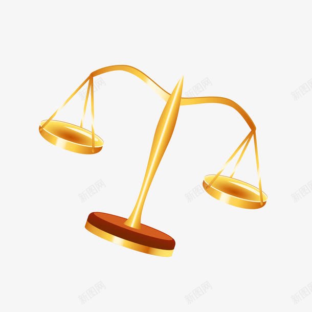 金色的天平png免抠素材_88icon https://88icon.com 天平 矢量装饰 称 装饰 金天平 金色