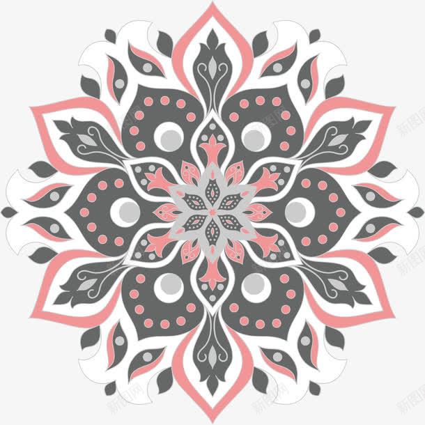 复古花纹png免抠素材_88icon https://88icon.com 卡通 手绘 矢量花纹 花图