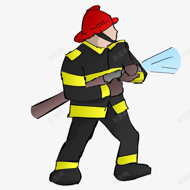 拿着扫把的环卫工png免抠素材_88icon https://88icon.com 扫地的环卫工 扫把 环卫工 蓝色的扫把