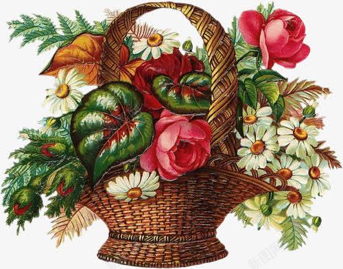 花手绘花饰剪影png免抠素材_88icon https://88icon.com 卡通元素 卡通花饰 梦幻元素 花饰图片