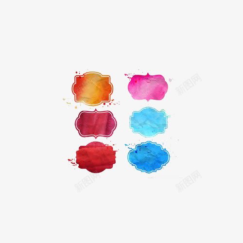水彩手绘风格会员价标签装饰图案png免抠素材_88icon https://88icon.com 会员价 会员价标签 图案 手绘风格 标签 水彩风格 装饰