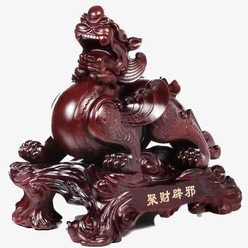 聚财辟邪貔貅png免抠素材_88icon https://88icon.com 产品实物 海报 聚财辟邪
