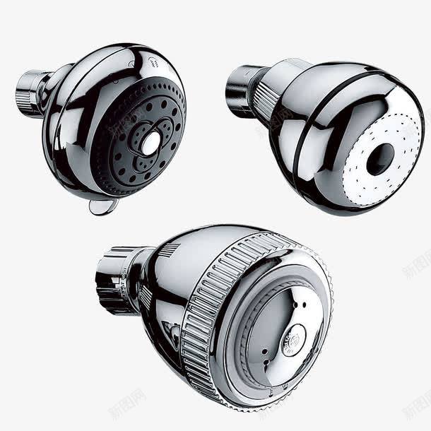 卫浴圆形简约花洒png免抠素材_88icon https://88icon.com 卫浴花洒 圆形 简约 装饰