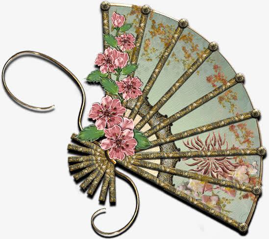 古风折扇png免抠素材_88icon https://88icon.com 古风折扇 折扇 花朵折扇 花纹折扇