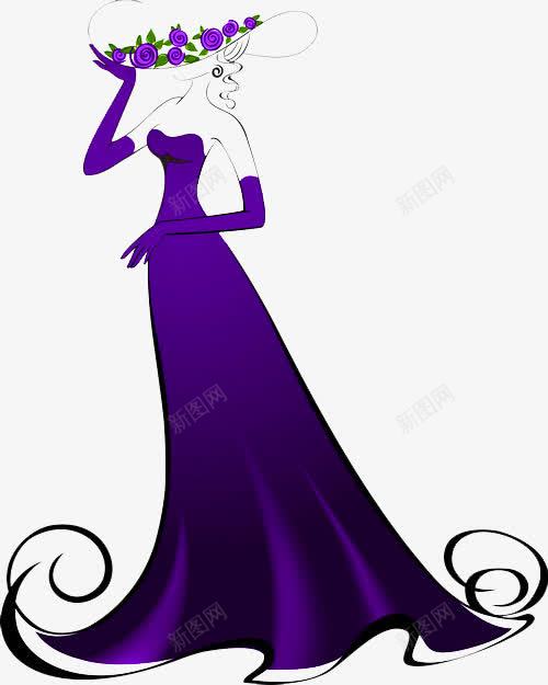 舞会女性简单手绘png免抠素材_88icon https://88icon.com 手绘 盛装出席 简易手绘女性 舞会女