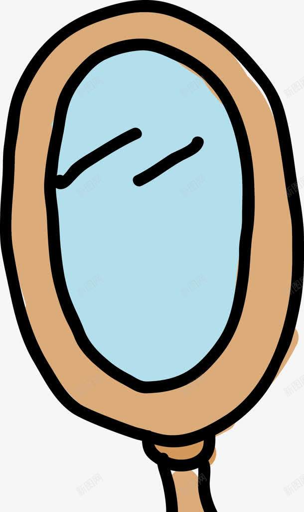 手绘化妆镜png免抠素材_88icon https://88icon.com 化妆镜矢量图 手绘化妆镜 手绘化妆镜矢量图 矢量手绘化妆镜