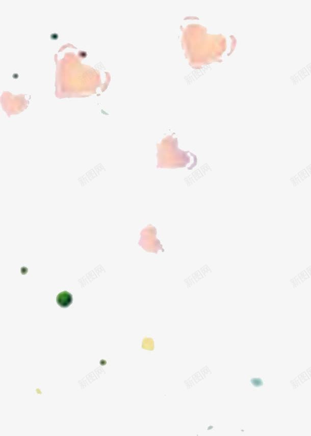 手绘可爱爱心创意png免抠素材_88icon https://88icon.com 创意 可爱 爱心