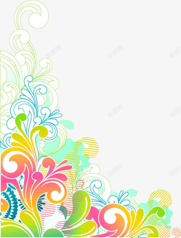 彩色花纹png免抠素材_88icon https://88icon.com 中华人民共和国西藏自治区 中国西藏 图案 彩色 背景 花纹 西藏花纹