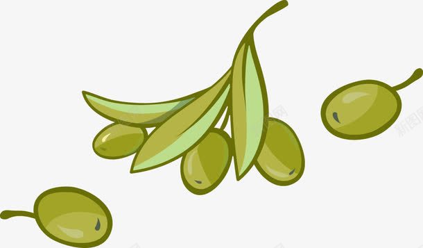 植物豆子案png免抠素材_88icon https://88icon.com 图形 植物 装饰 豆子