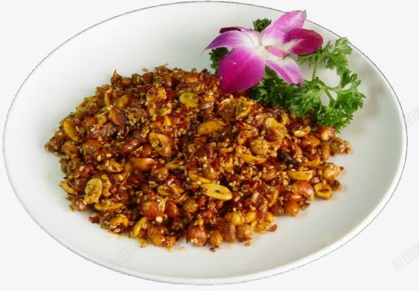 油炸花生米png免抠素材_88icon https://88icon.com 传统美食 家常小菜 美味下酒菜 餐饮美食