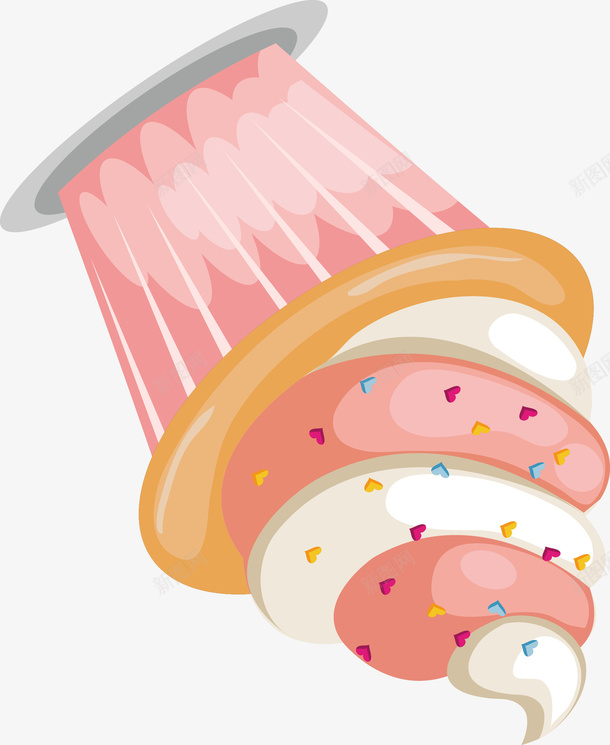 冰淇淋装饰矢量图ai免抠素材_88icon https://88icon.com 冰淇淋装饰设计矢量 冷饮 冷饮冰淇淋 装饰 设计 矢量图